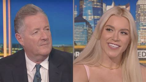 OnlyFans Model Is Proud She Made Piers Morgan Look Stupid